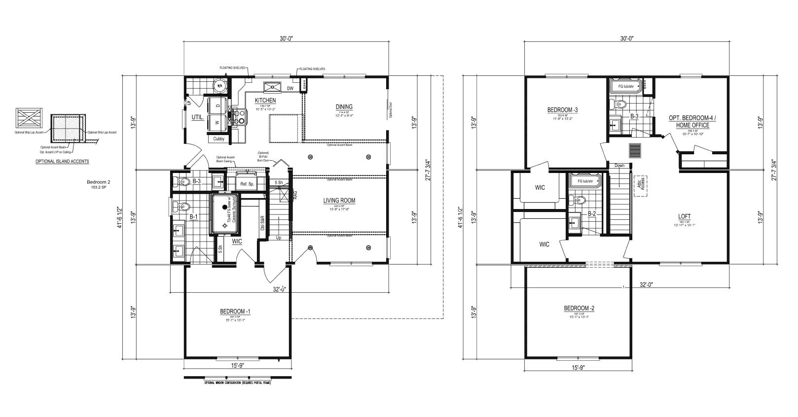 Farmhouse VI Modular Floor Plan